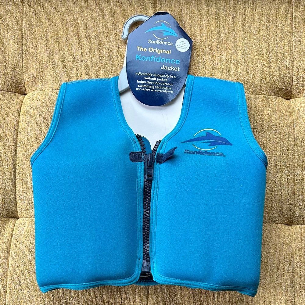 Original Konfidence Jacket - swim training life vest for children